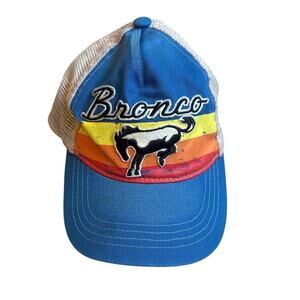 Ford Bronco blue sunset western adjustable‎ trucker hat